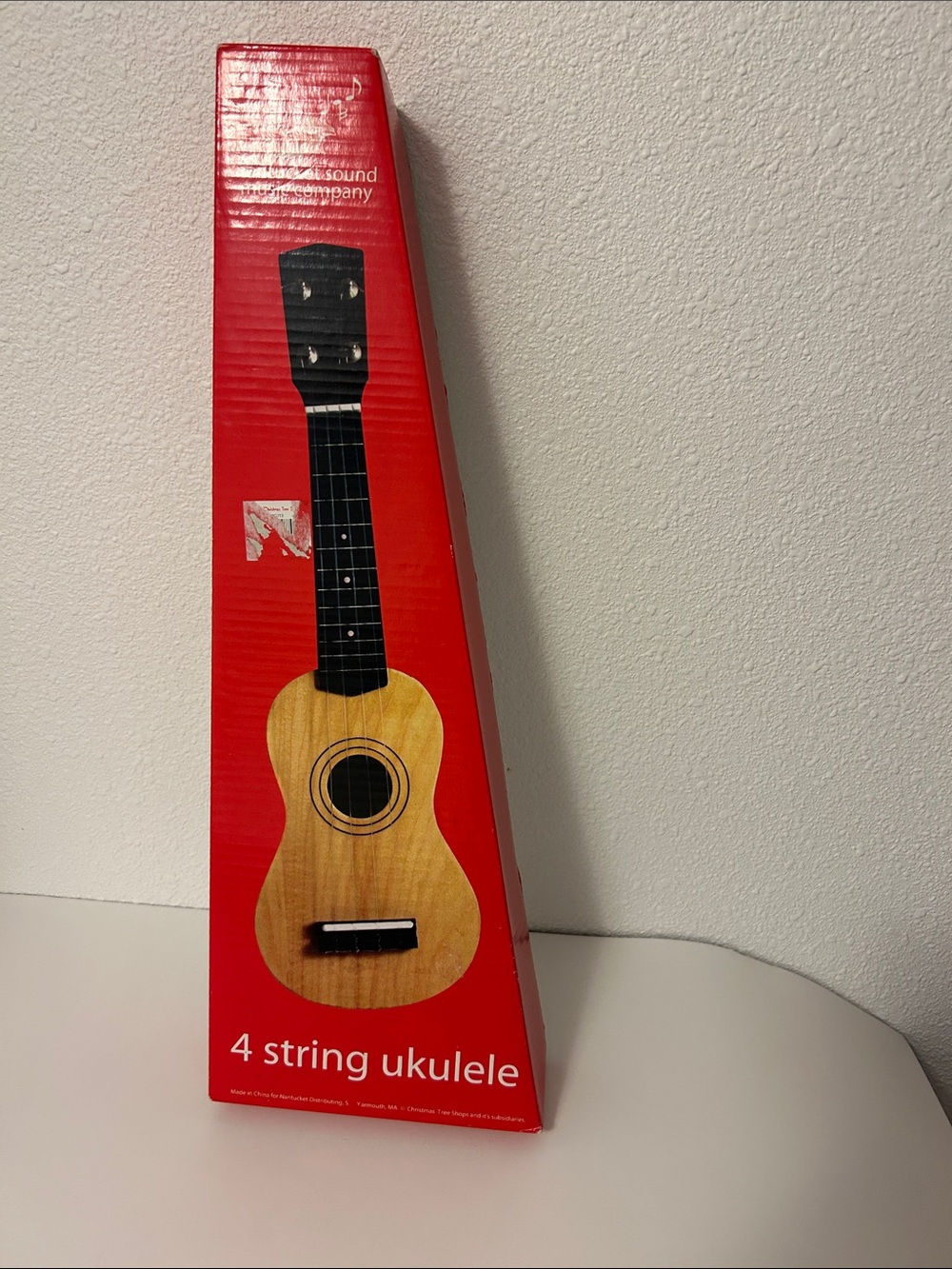 Nantucket Sound Music Company 4-String Ukulele in Natural Wood - Picture 2 of 8